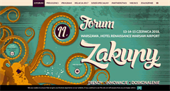 Desktop Screenshot of forum-zakupy.com